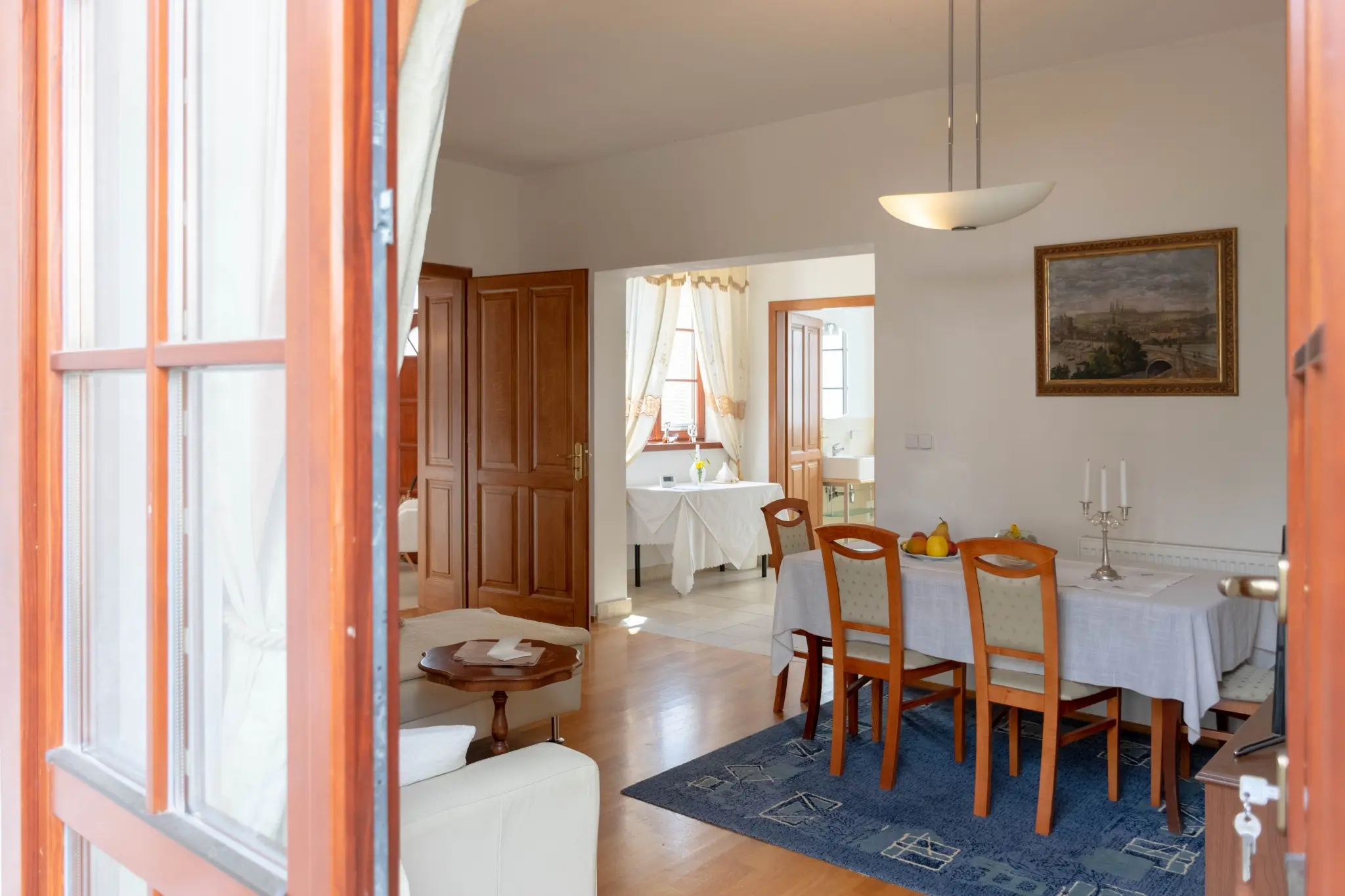 Rodinný apartmán se dvěma ložnicemi